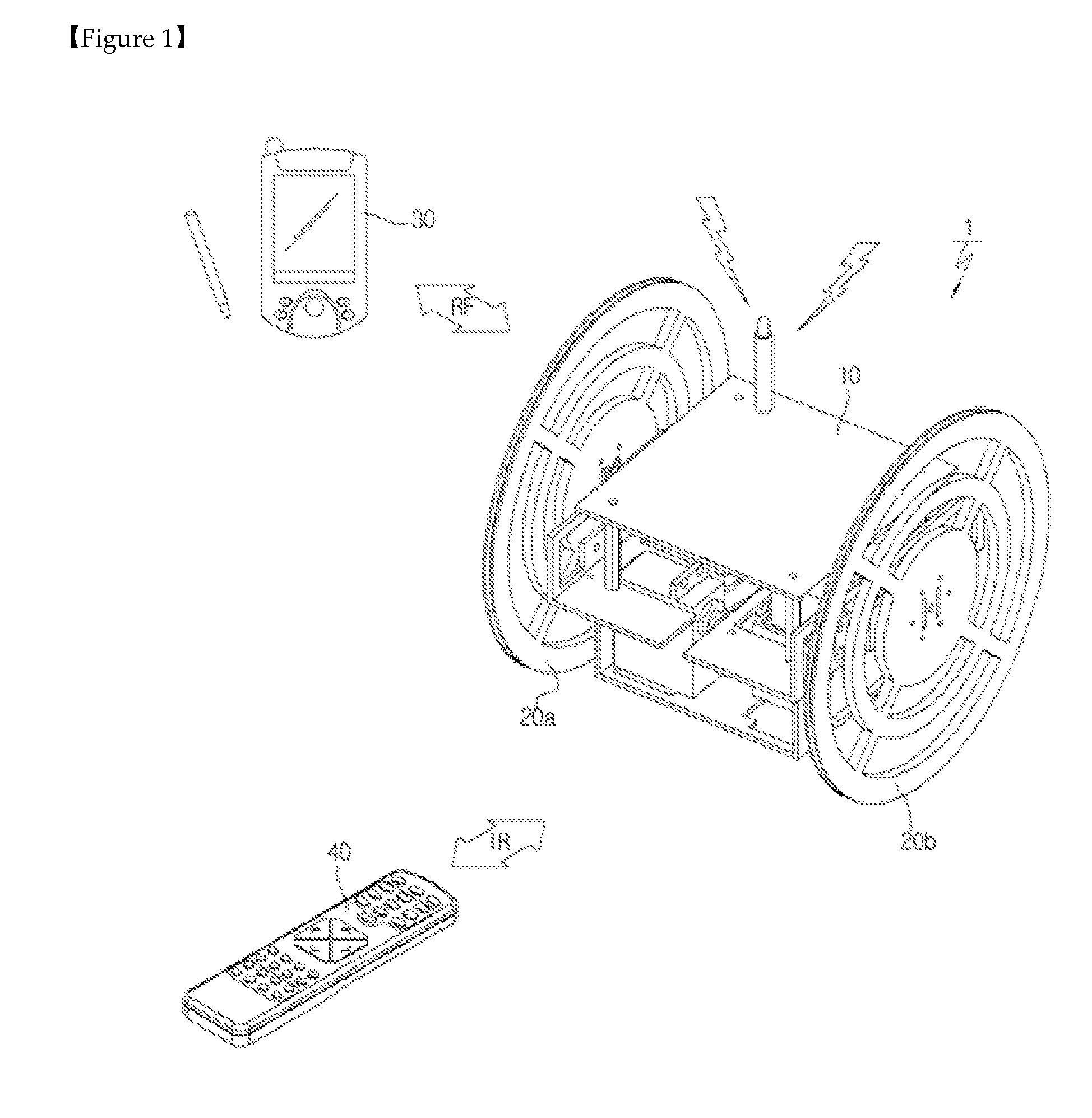 Small mobile robot with built-in auxiliary wheel for overcoming topography