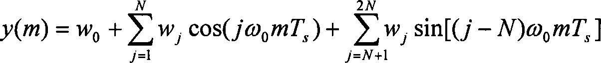 Non-sine periodic signal real time high precision detection method