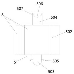 Drag chain line for high-flexibility robot body, and production process thereof