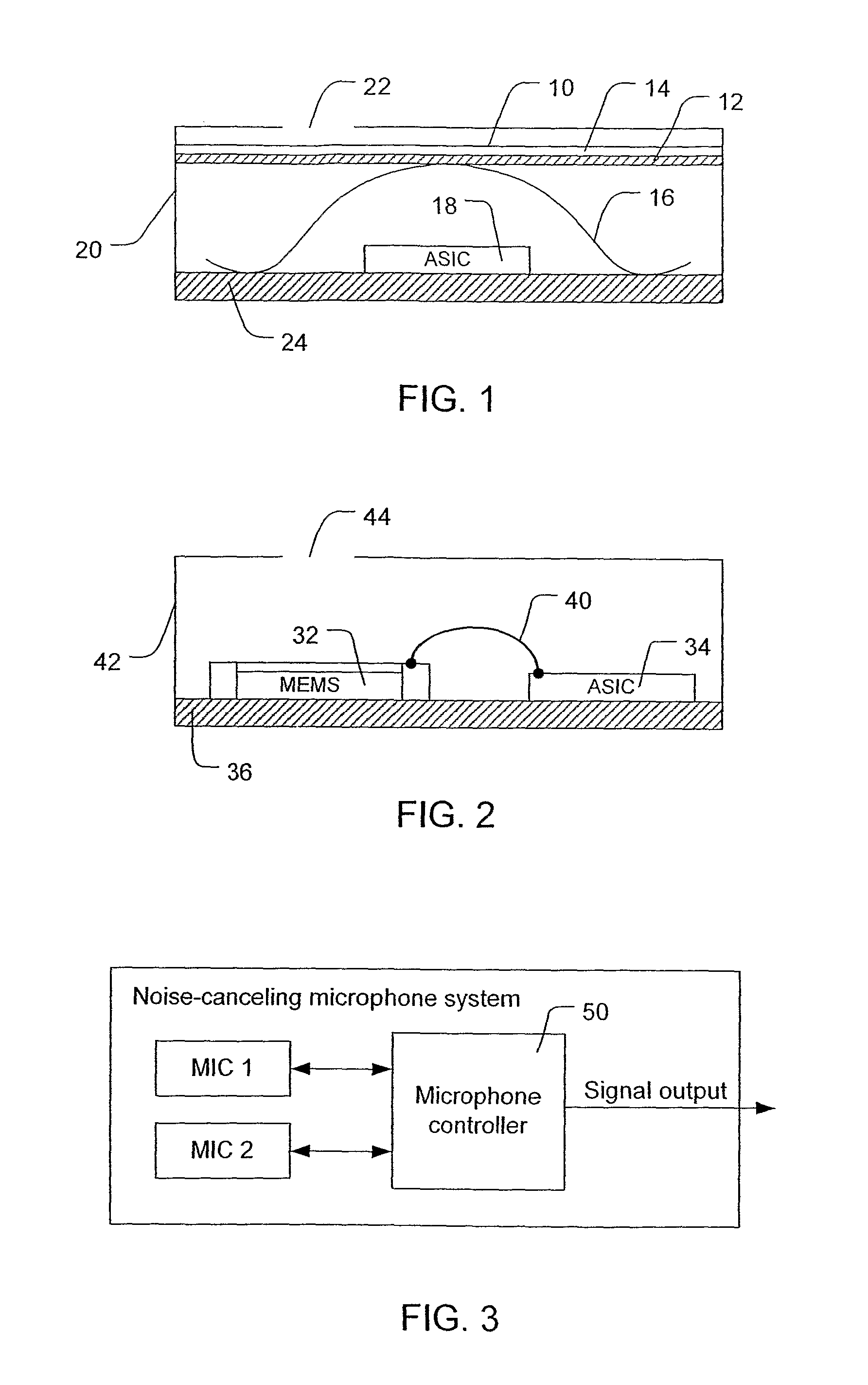 Temperature compensated microphone