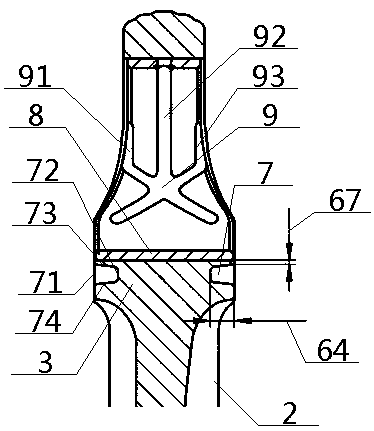 Connection rod small head system with grooves