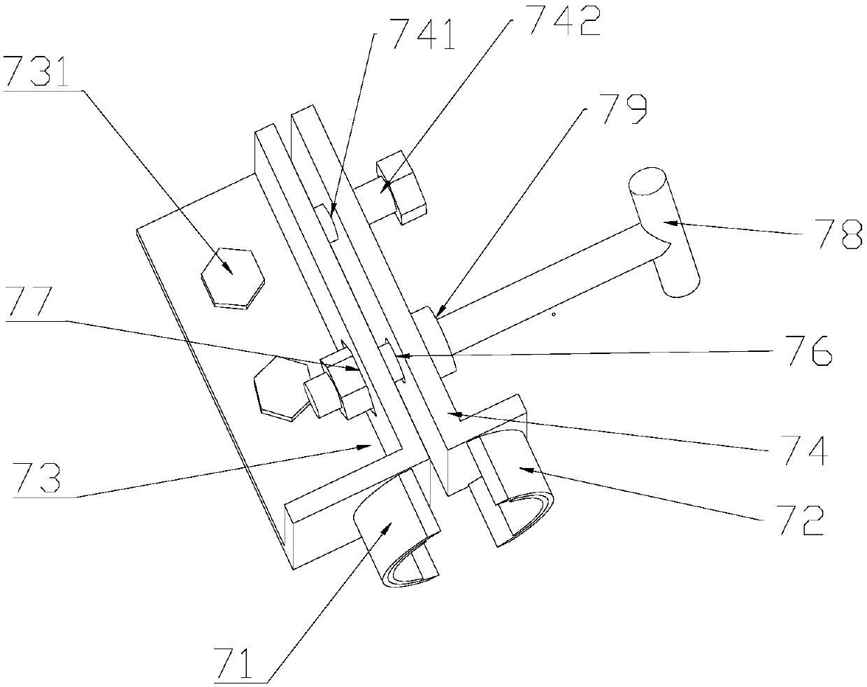 Combined tool for binding fire hose and application method thereof