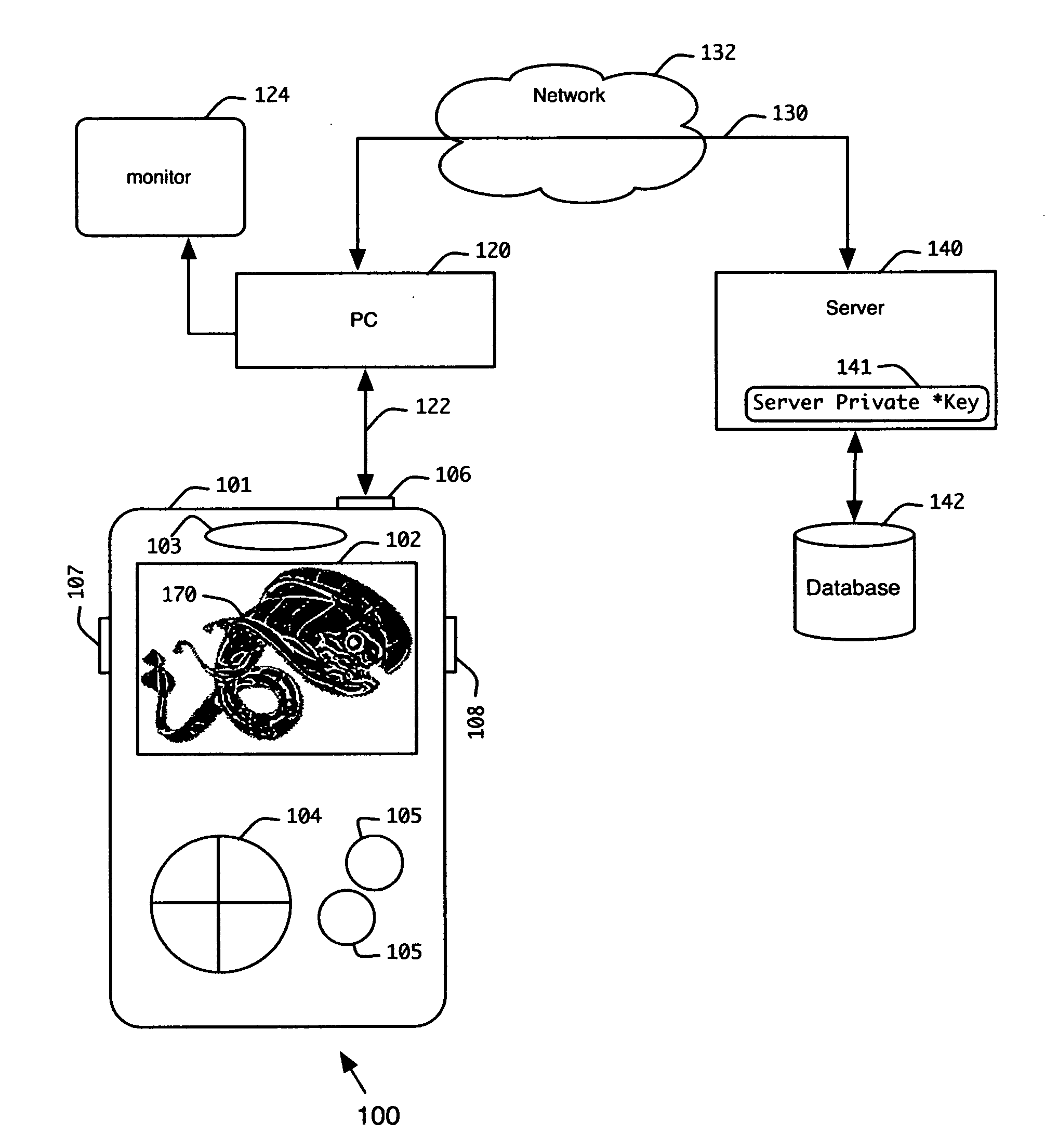 Multiplayer handheld computer game system having tiled display and method of use