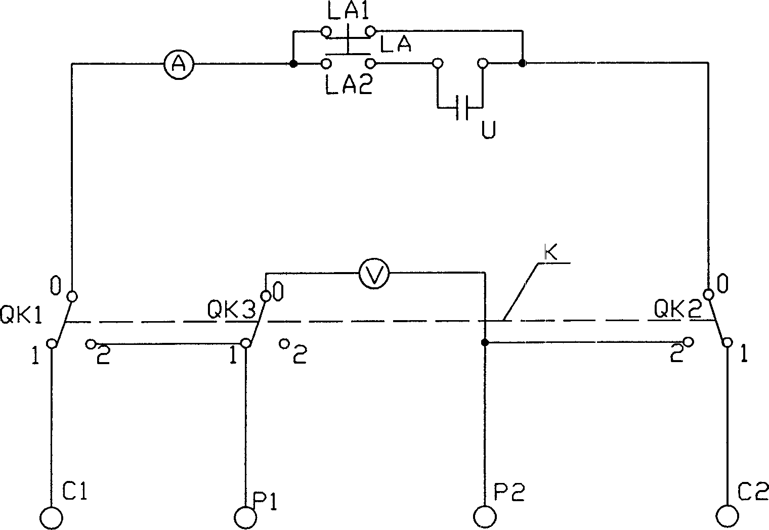 Grounded resistance measuring apparatus