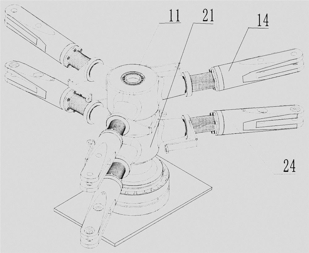 Coaxial helicopter and flexible variable-pitch rotor wing