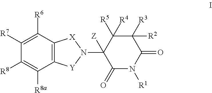 2,6-dioxo-3-deutero-piperdin-3-yl-isoindoline compounds