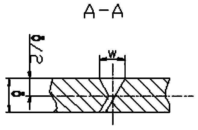 Sample for welding crack sensitivity test and welding crack sensitivity test method