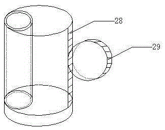 Sensing detection device suitable for electrode and sensitive element replacement at constant temperature