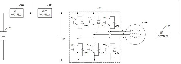 Vehicle, energy conversion device and control method thereof