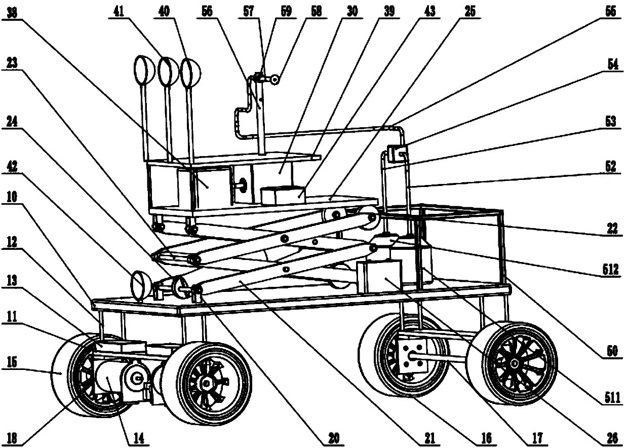 Plant protection system and plant protection method on basis of visible light-infrared technologies for trees