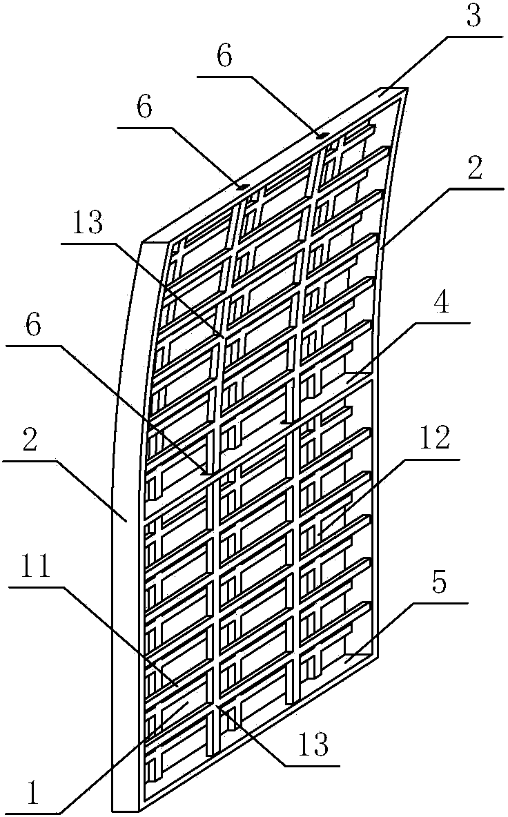 Flow guide type air barrier