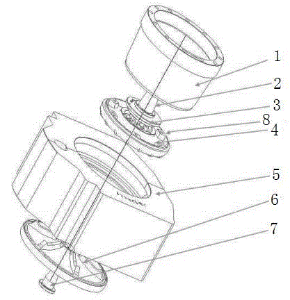 Hub casting die