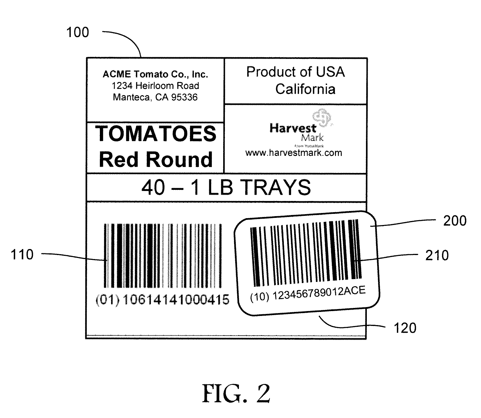 Case-Level Traceability without the need for inline printing