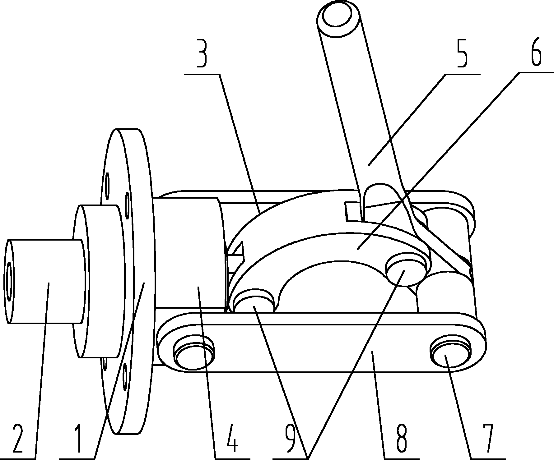 Connecting rod positioning mechanism