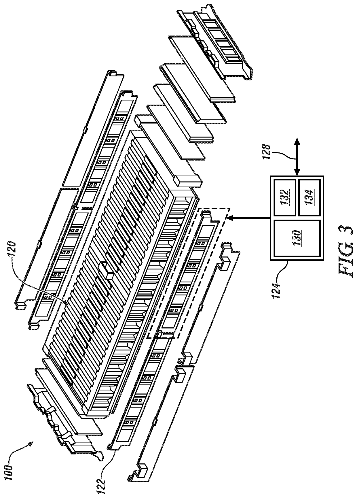 Distributed battery power estimation with weaker cell monitoring