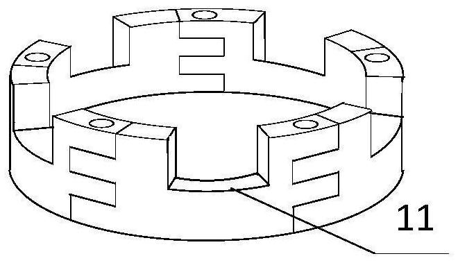 A cage connection device suitable for sand control or well wall support in fishbone branch wells and its application method