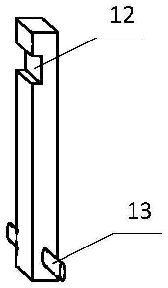 A cage connection device suitable for sand control or well wall support in fishbone branch wells and its application method