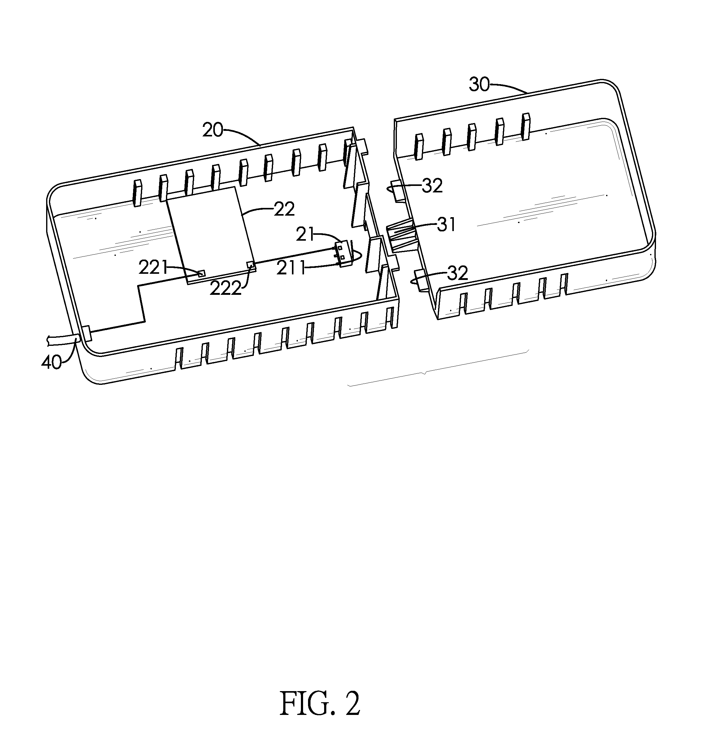 Uninterruptible power supply with a power isolation circuit loop