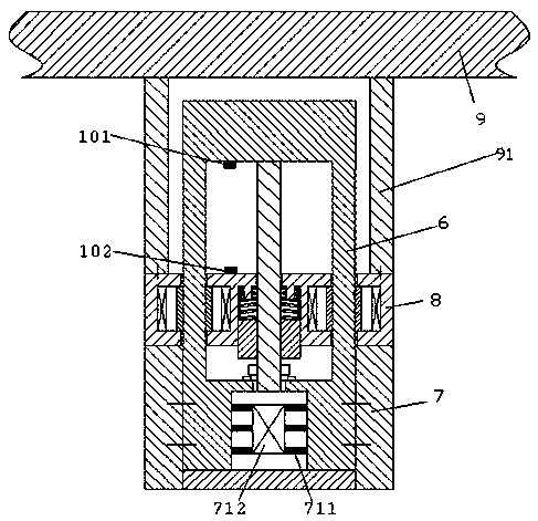 Medical bearing platform controlled by sensor