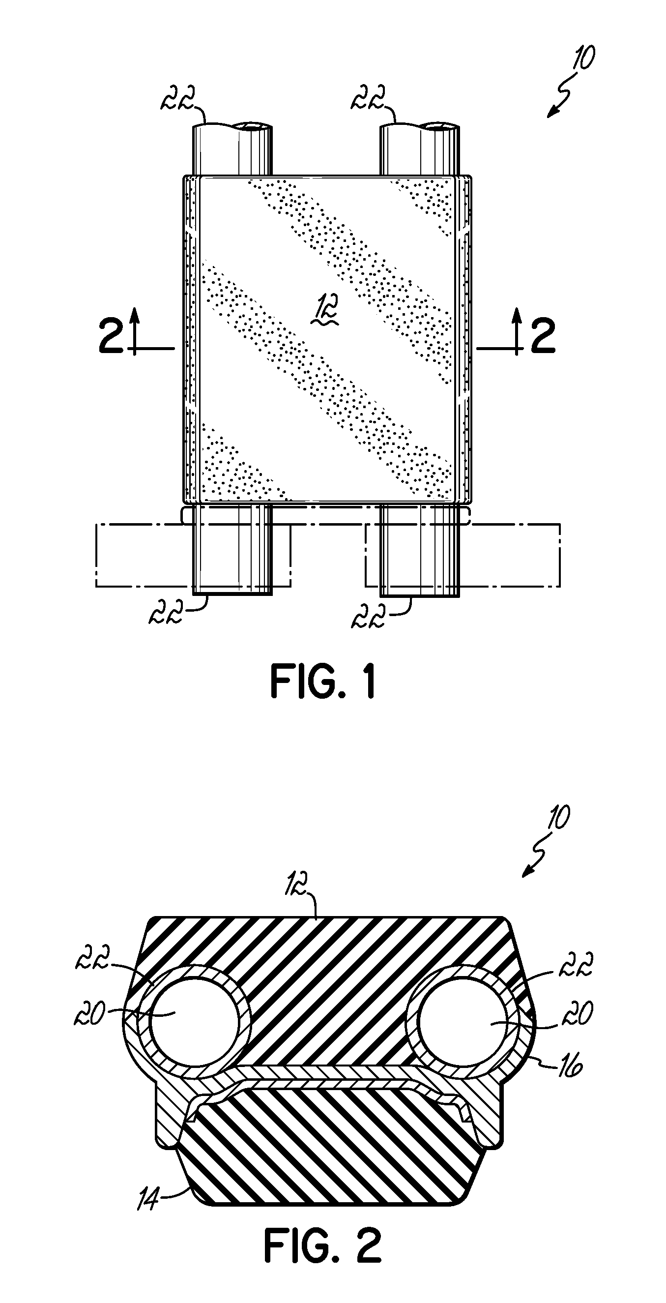 Track segment with EP(D)M rubber based backer and method of making