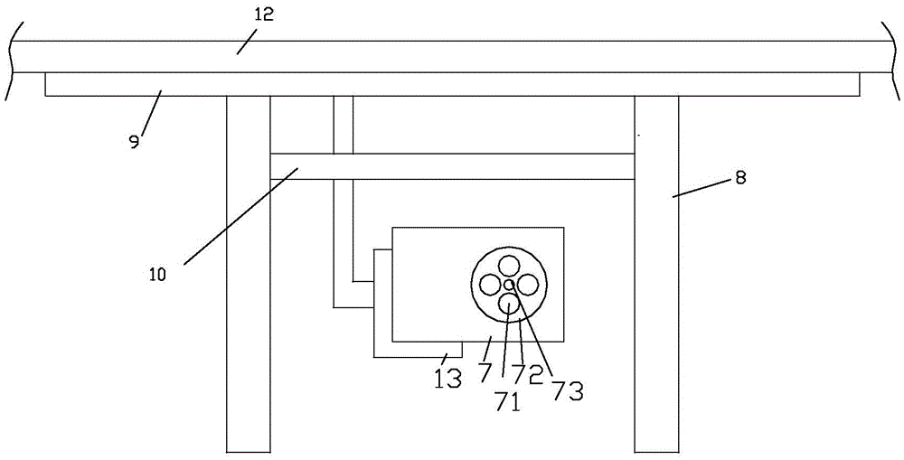 Implementation method for aerial photography aircraft