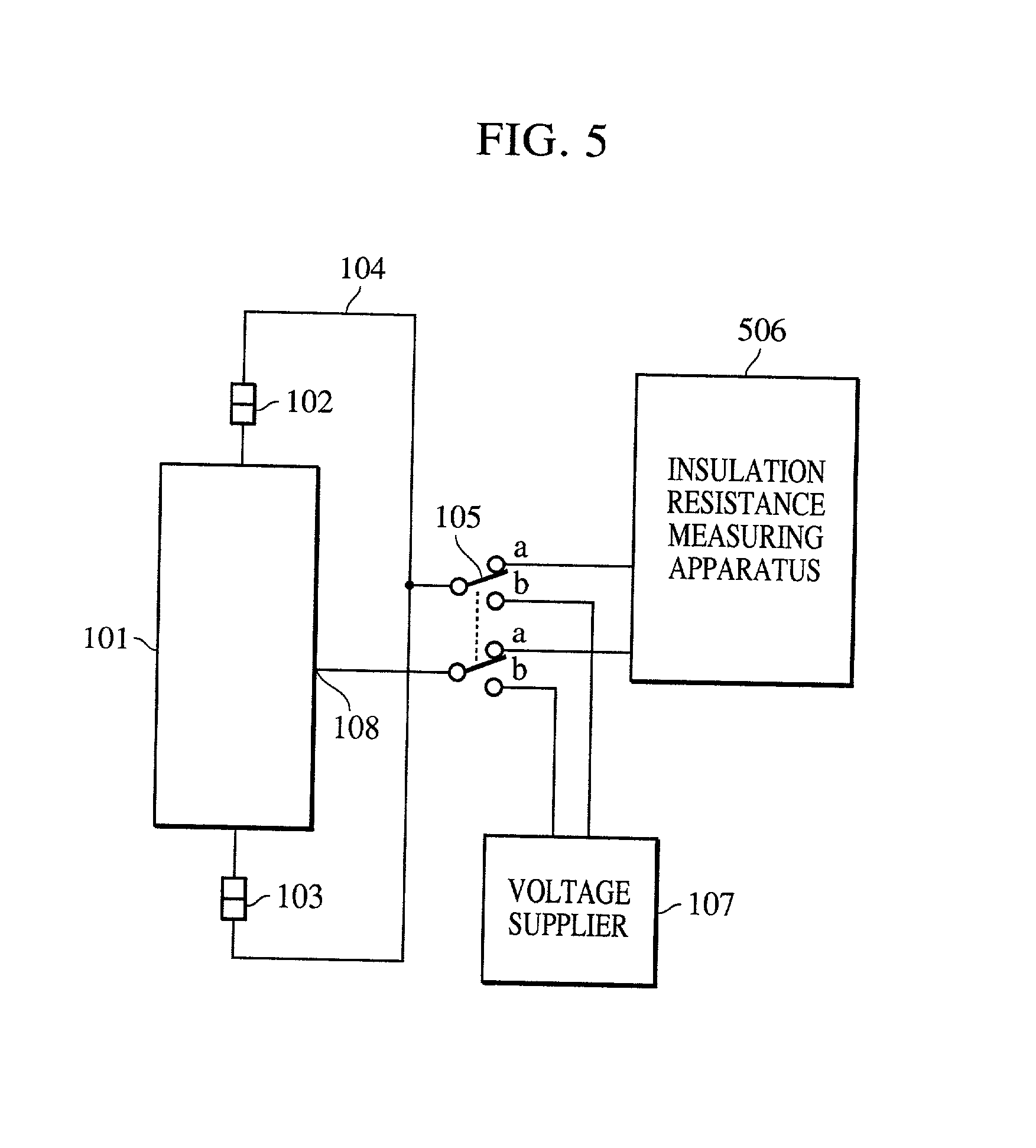 Method and apparatus for testing solar panel, manufacturing method for manufacturing the solar panel, method and apparatus for inspecting solar panel generating system, insulation resistance measuring apparatus, and withstand voltage tester