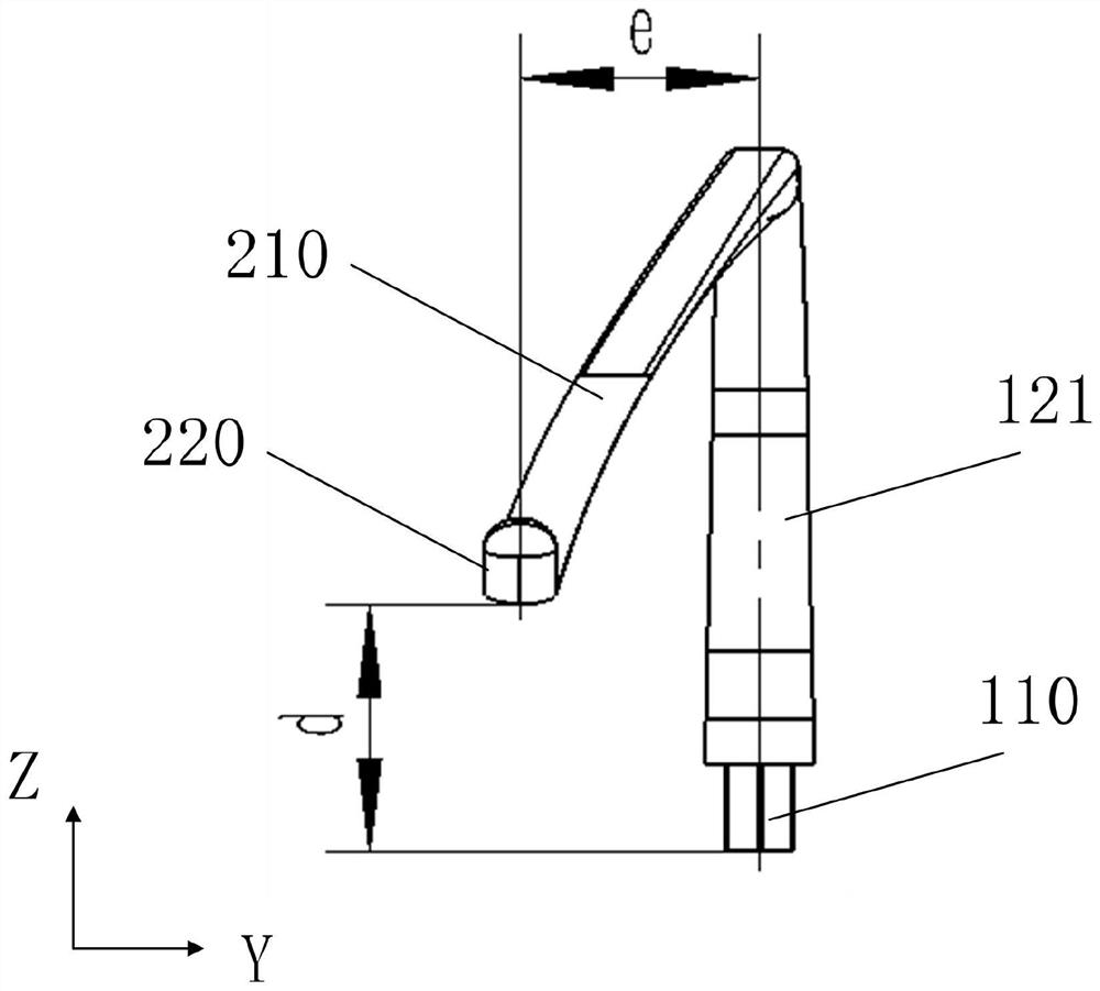 Thighbone hook and operating bed