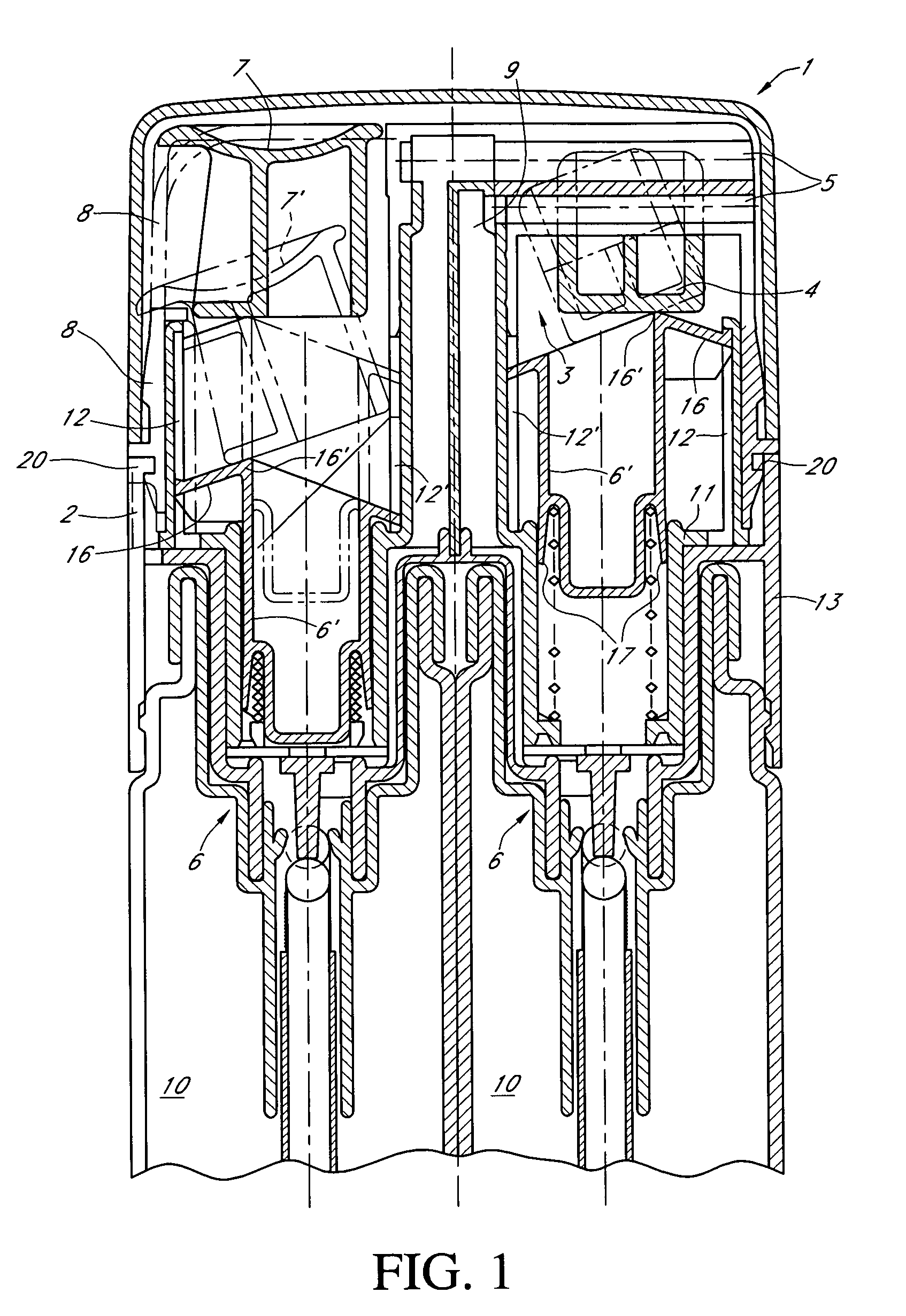 Dosing dispenser