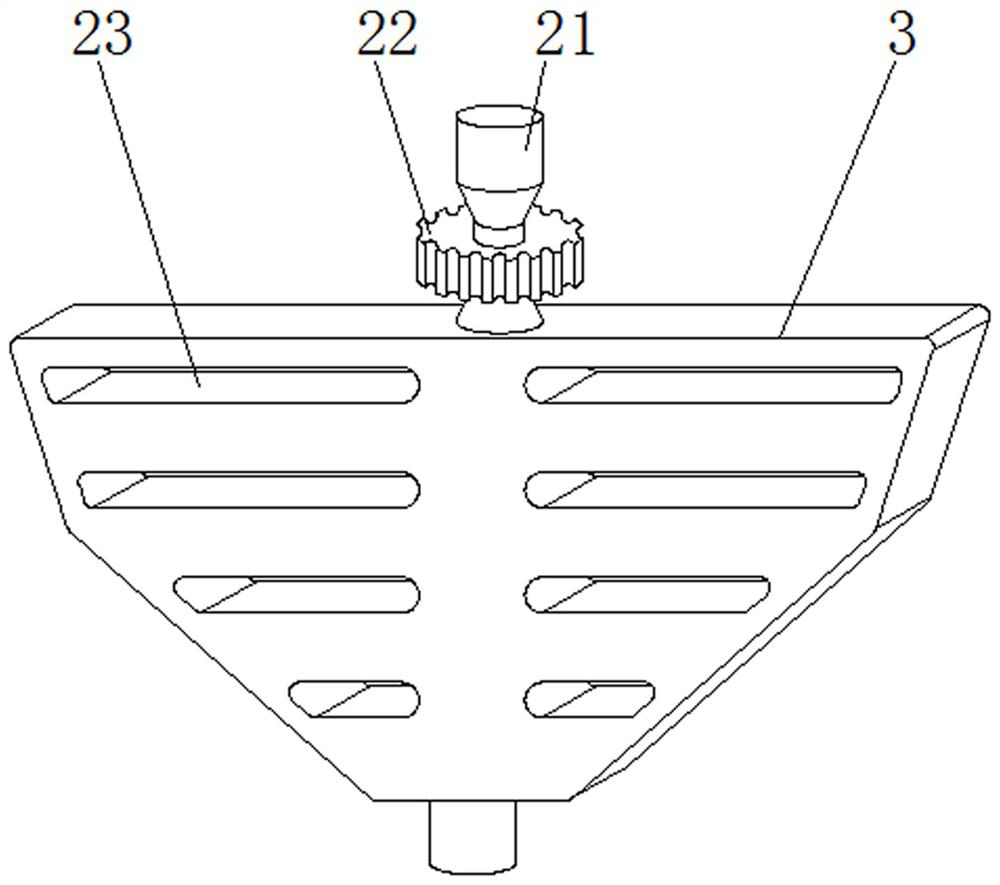 Medicine uniform mixing device for animal husbandry and veterinary medicine