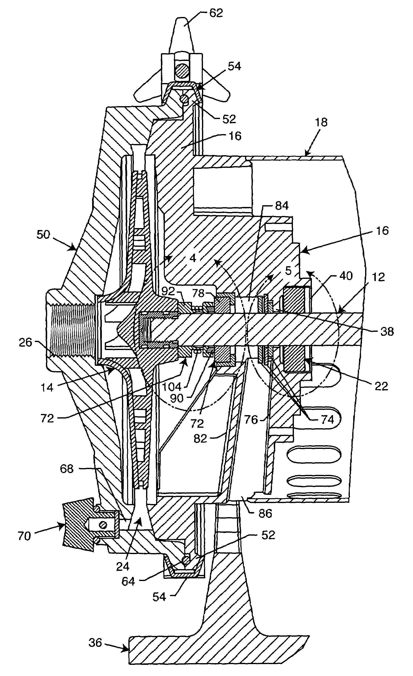 Motor-driven pump for pool or spa