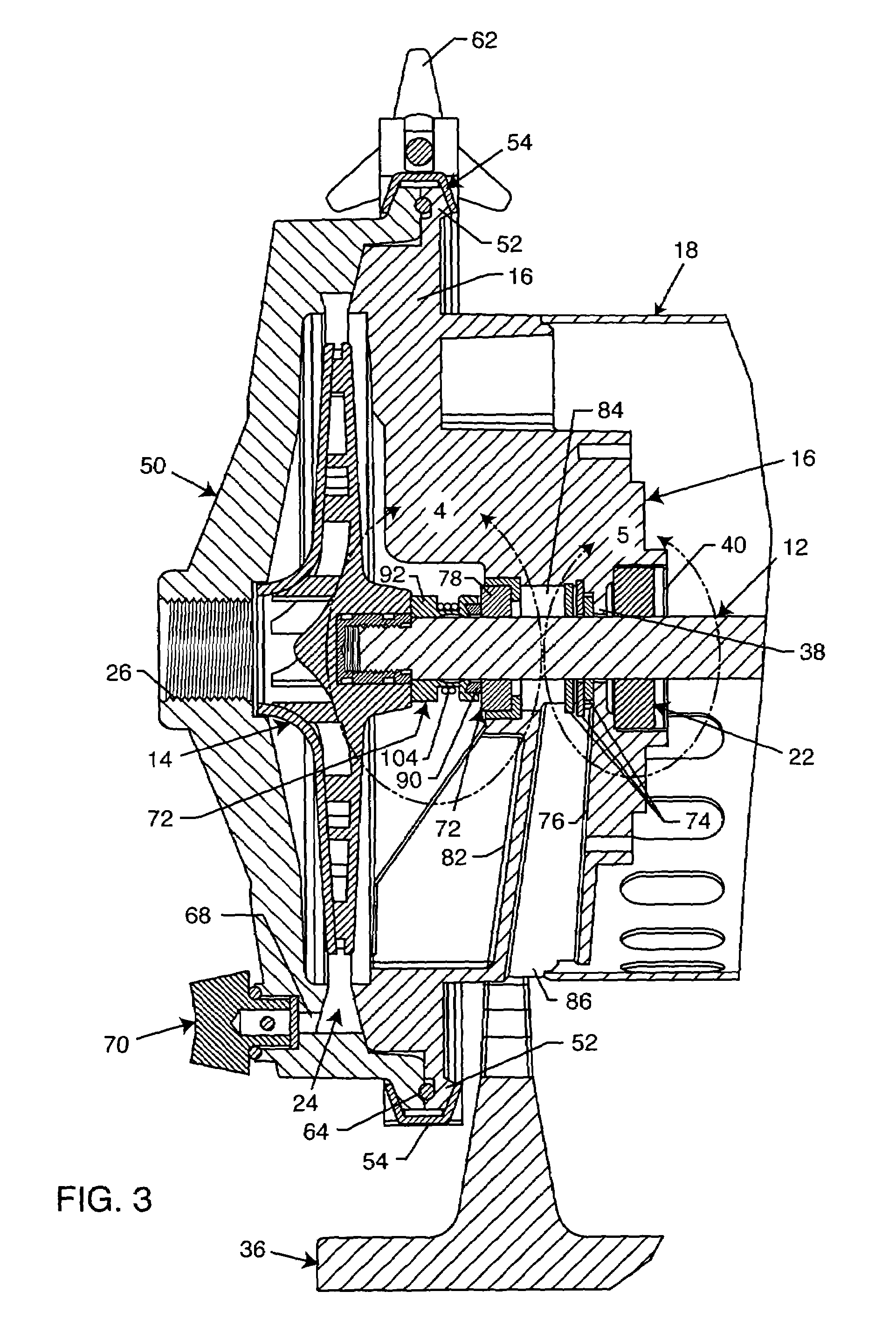 Motor-driven pump for pool or spa