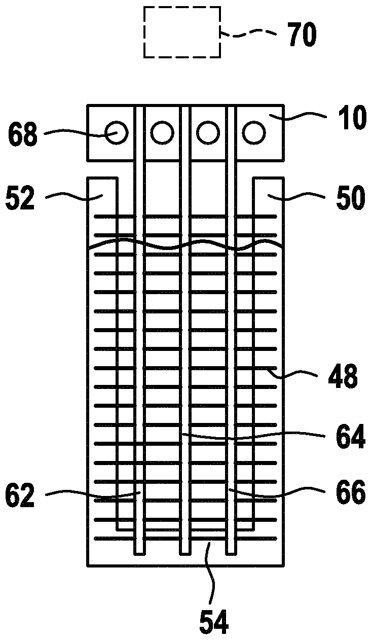 Tank, and electrohydraulic compact assembly having a tank