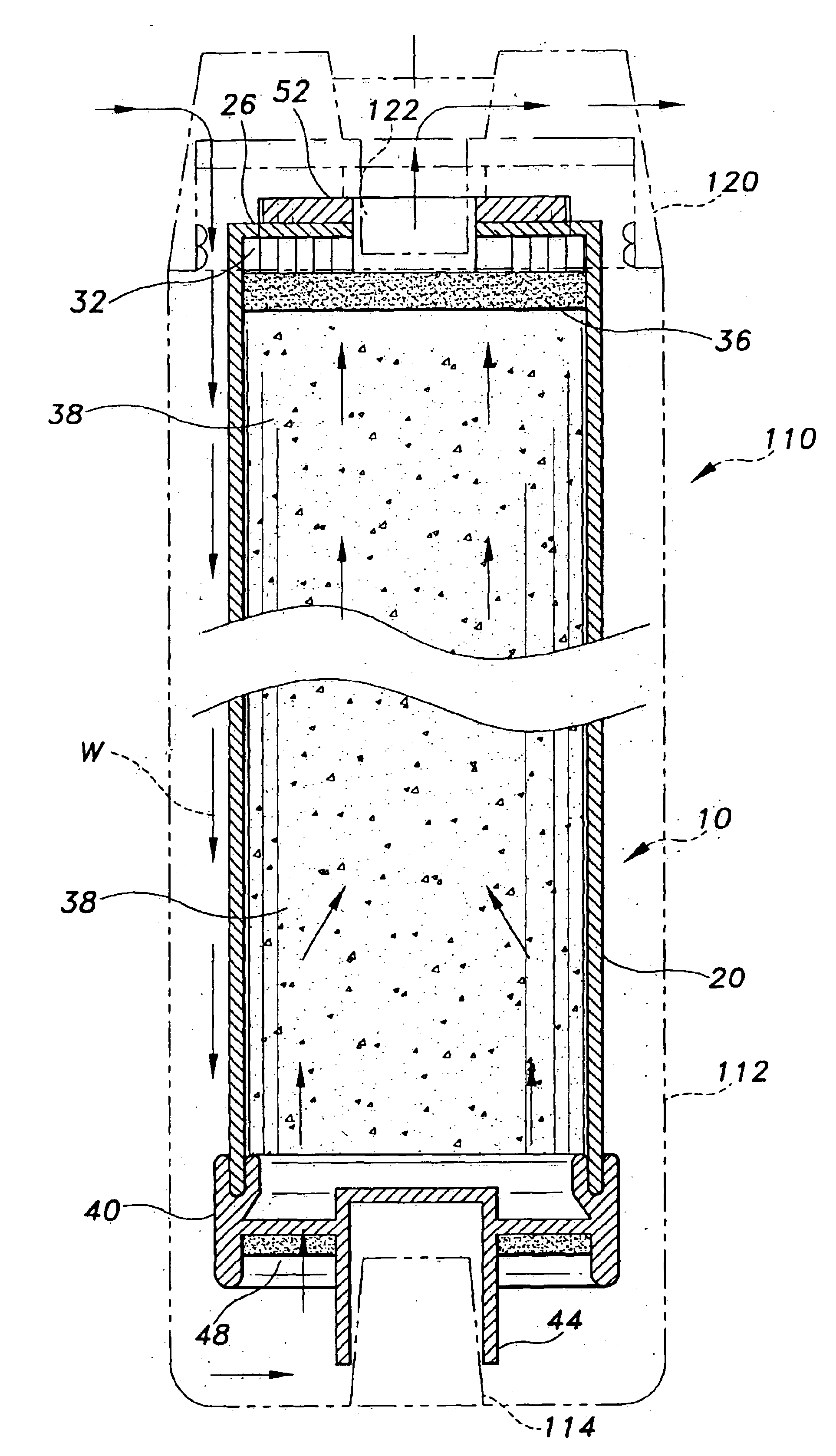 Water treatment cartridge