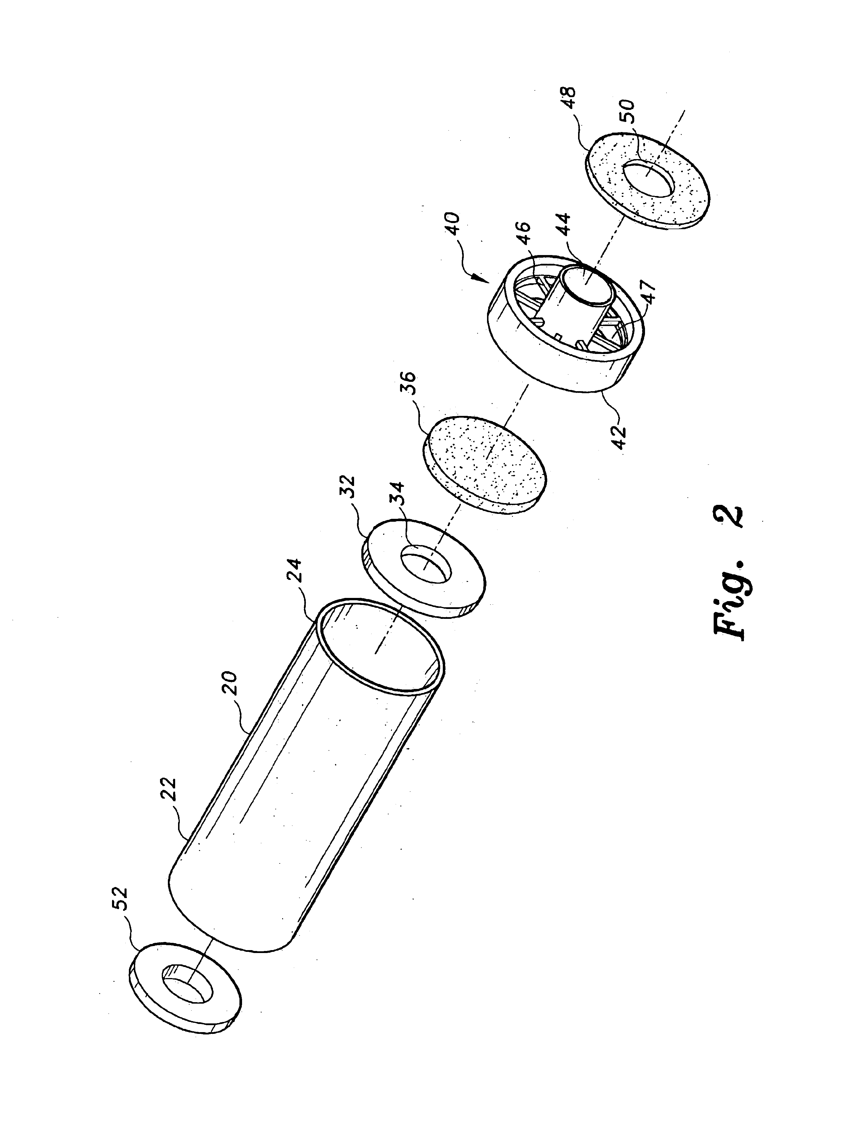 Water treatment cartridge