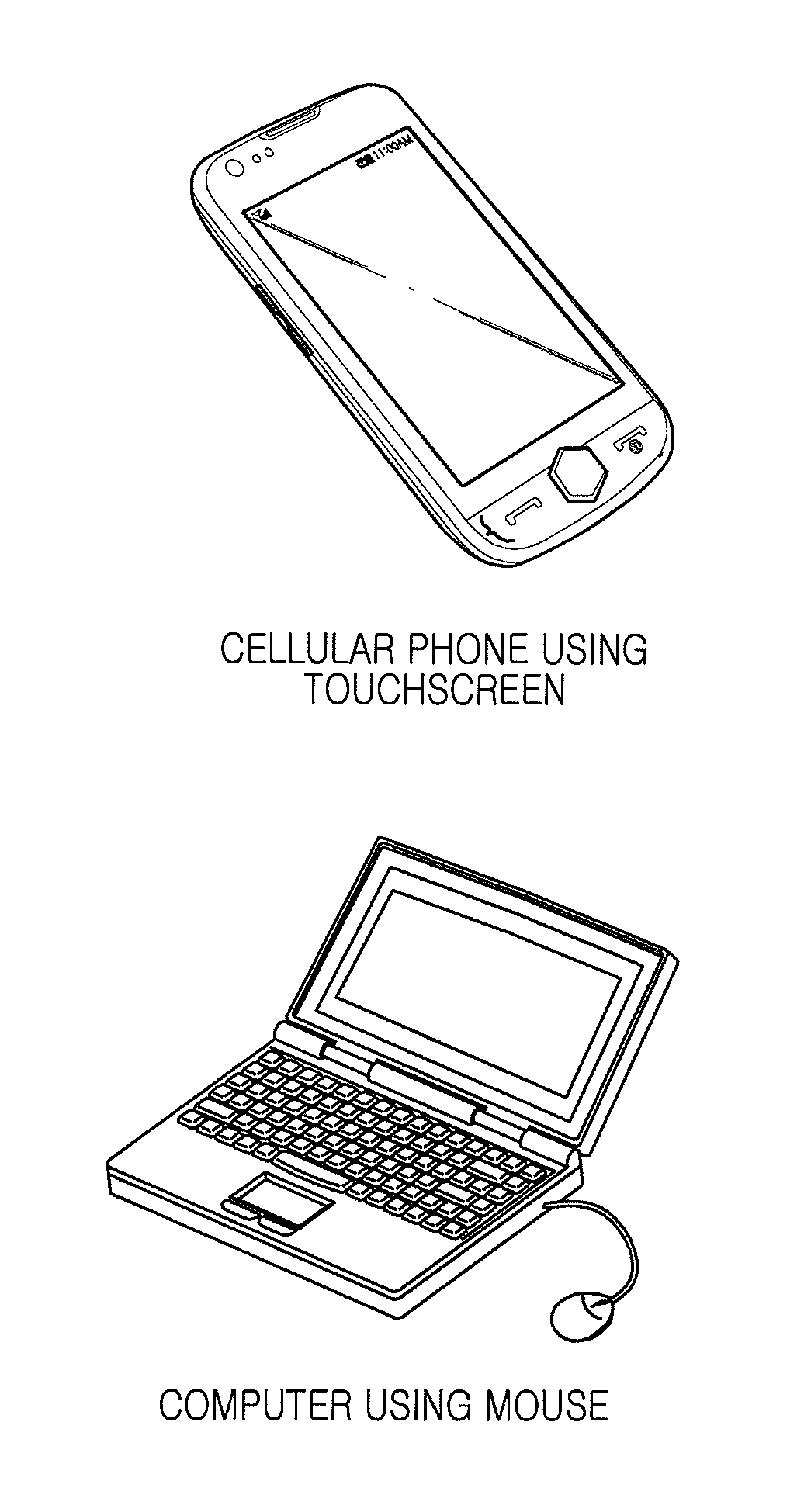 Method and apparatus for selecting menu item