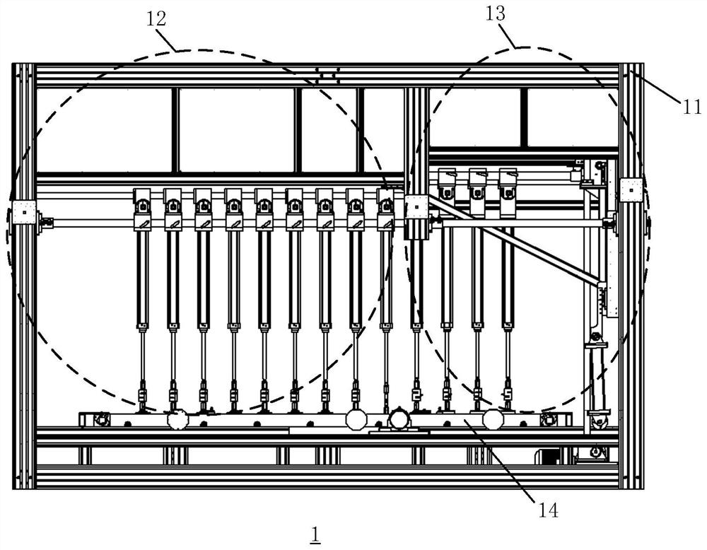 Switchable comprehensive mechanical load test equipment