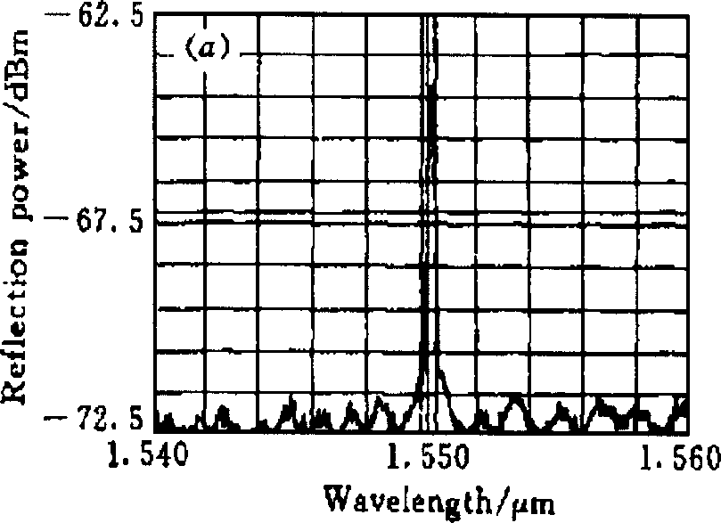 Slrain and temperature change simultaneously-measured single fibre grating packaging method and its sensor