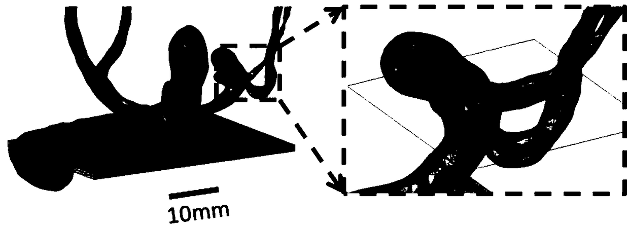 Method for making individualized transparent silica gel model based on soluble materials