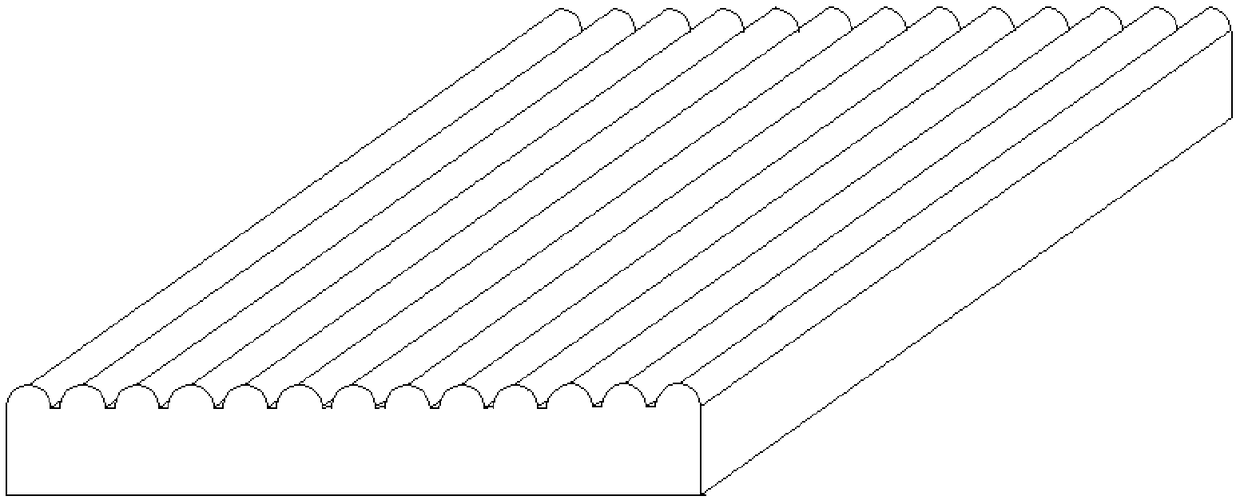 Production process of continuous polystyrene light guide plate and polystyrene light guide plate