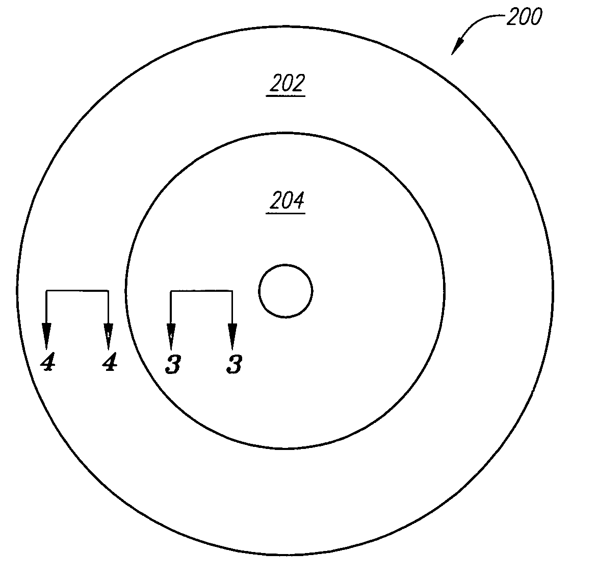 Dual density disc with associated properties