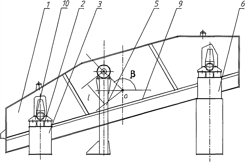 Variable ellipticorbit equal-thickness vibrating screen