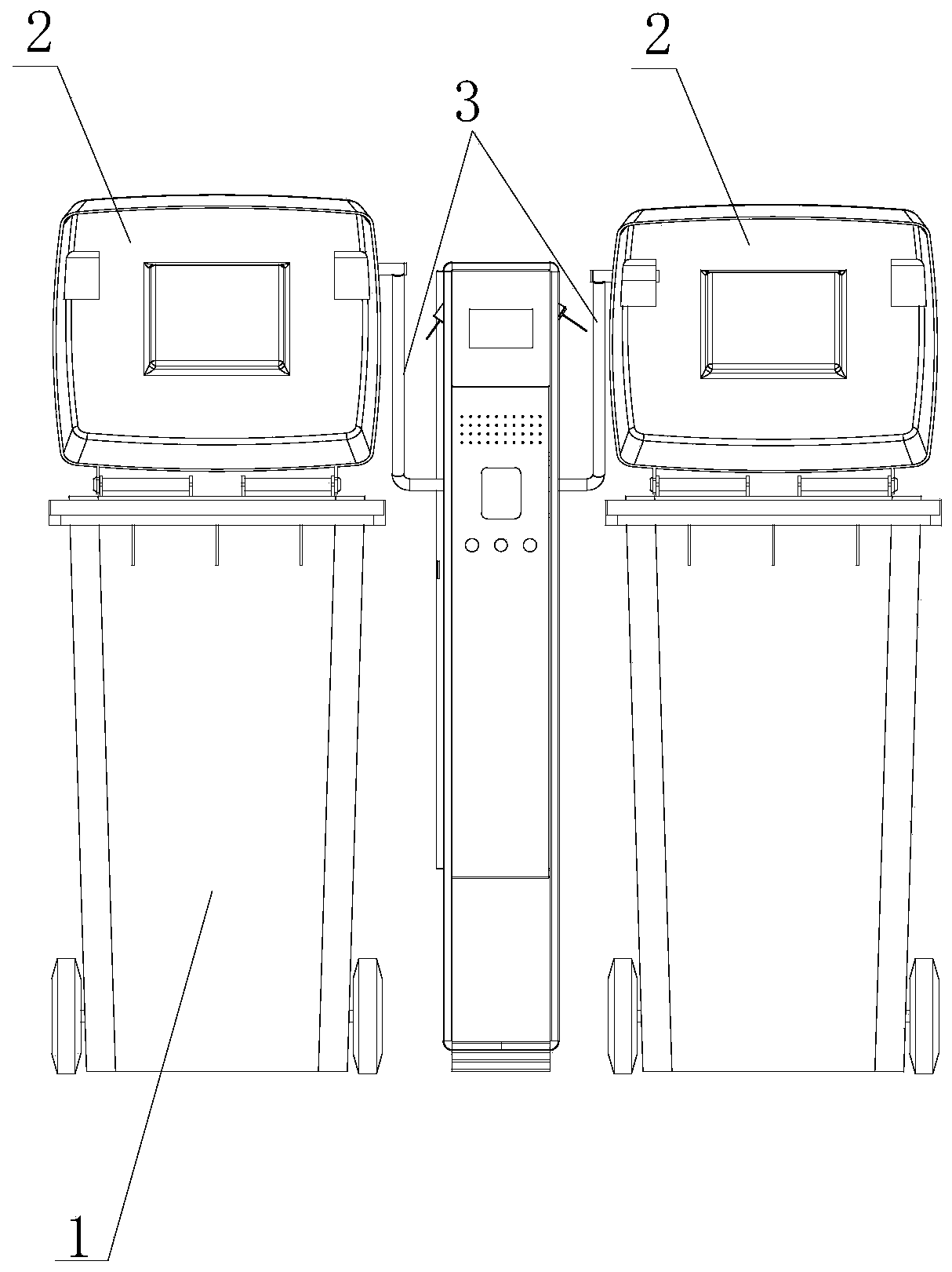 Garbage can capable of automatically opening garbage can cover