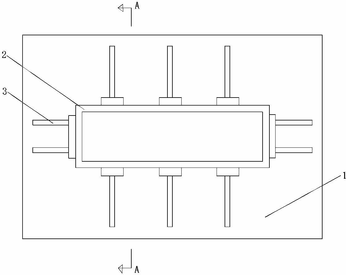 Method for testing flexural-tensile strength of concrete