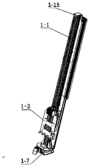 Automatic storing, stacking, picking and placing device for intelligent warehousing