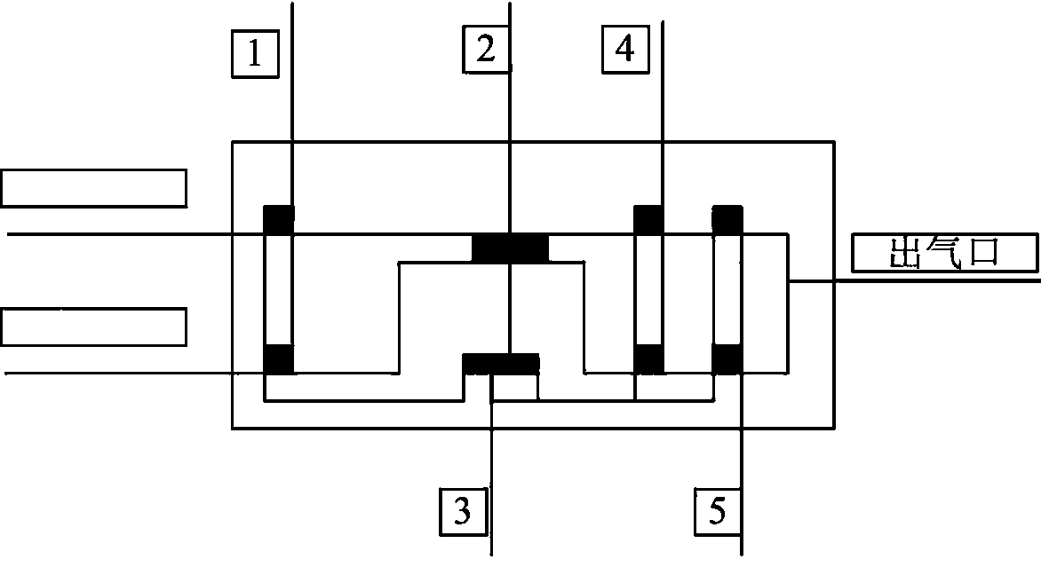 Transformer oil chromatogram gas cylinder automatic switching system and switching method thereof