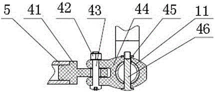 Folding duck canopy structure