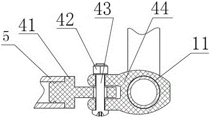 Folding duck canopy structure