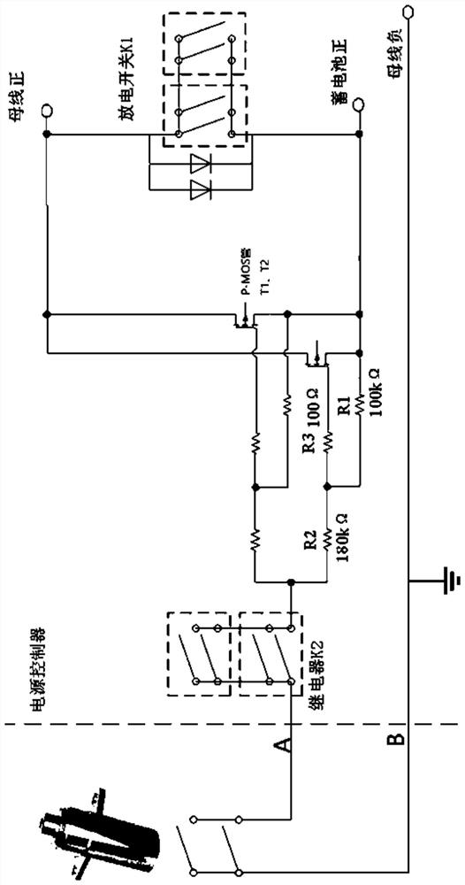 Satellite autonomous power-on system and control method thereof