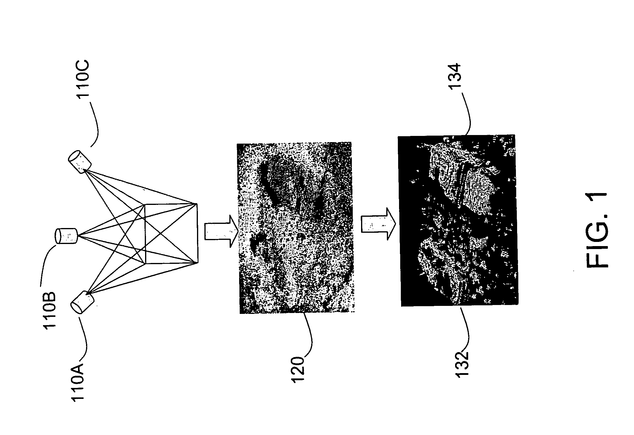 Method and apparatus for automatic registration and visualization of occluded targets using ladar data