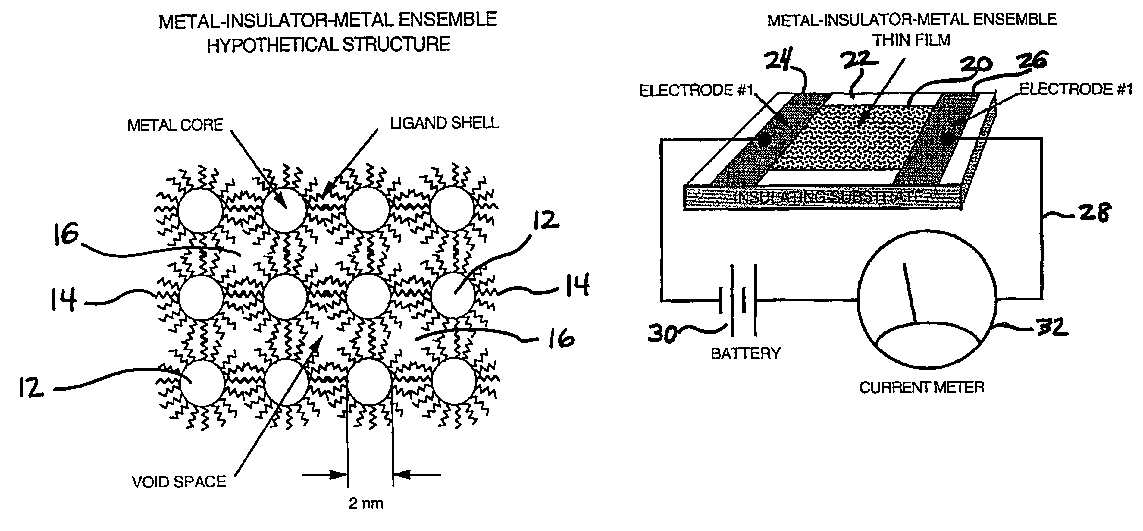 Materials, method and apparatus for detection and monitoring of chemical species